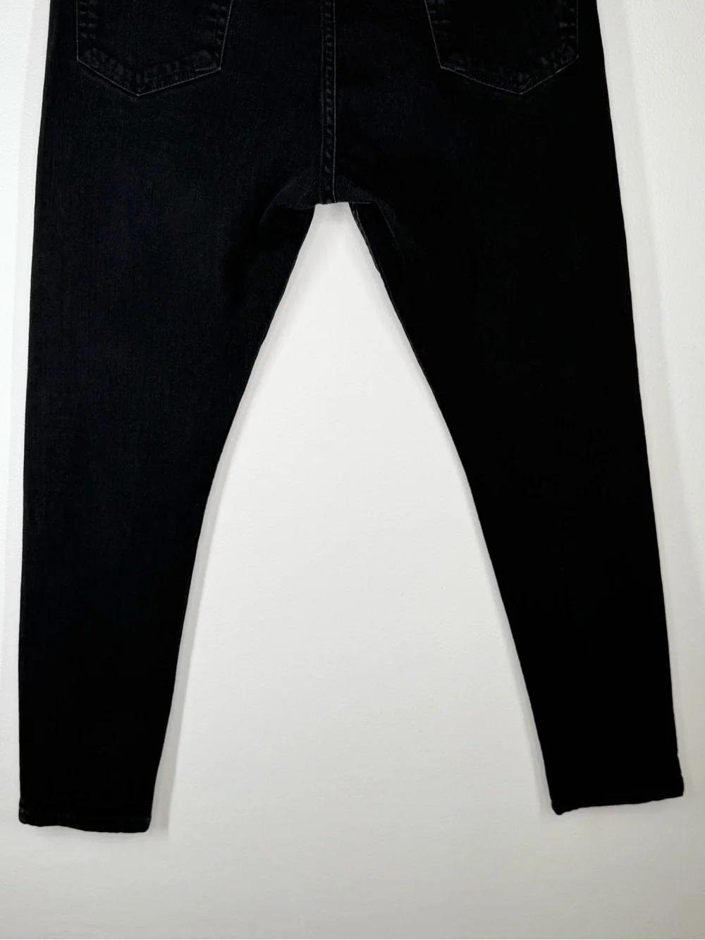Rag & Bone Fit 1 Extra Slim Black Denim Jeans Button Fly Men’s Size 34